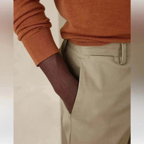 Banana Republic athletic  rapid movement Chino sz 34x34 - Picture 11 of 13